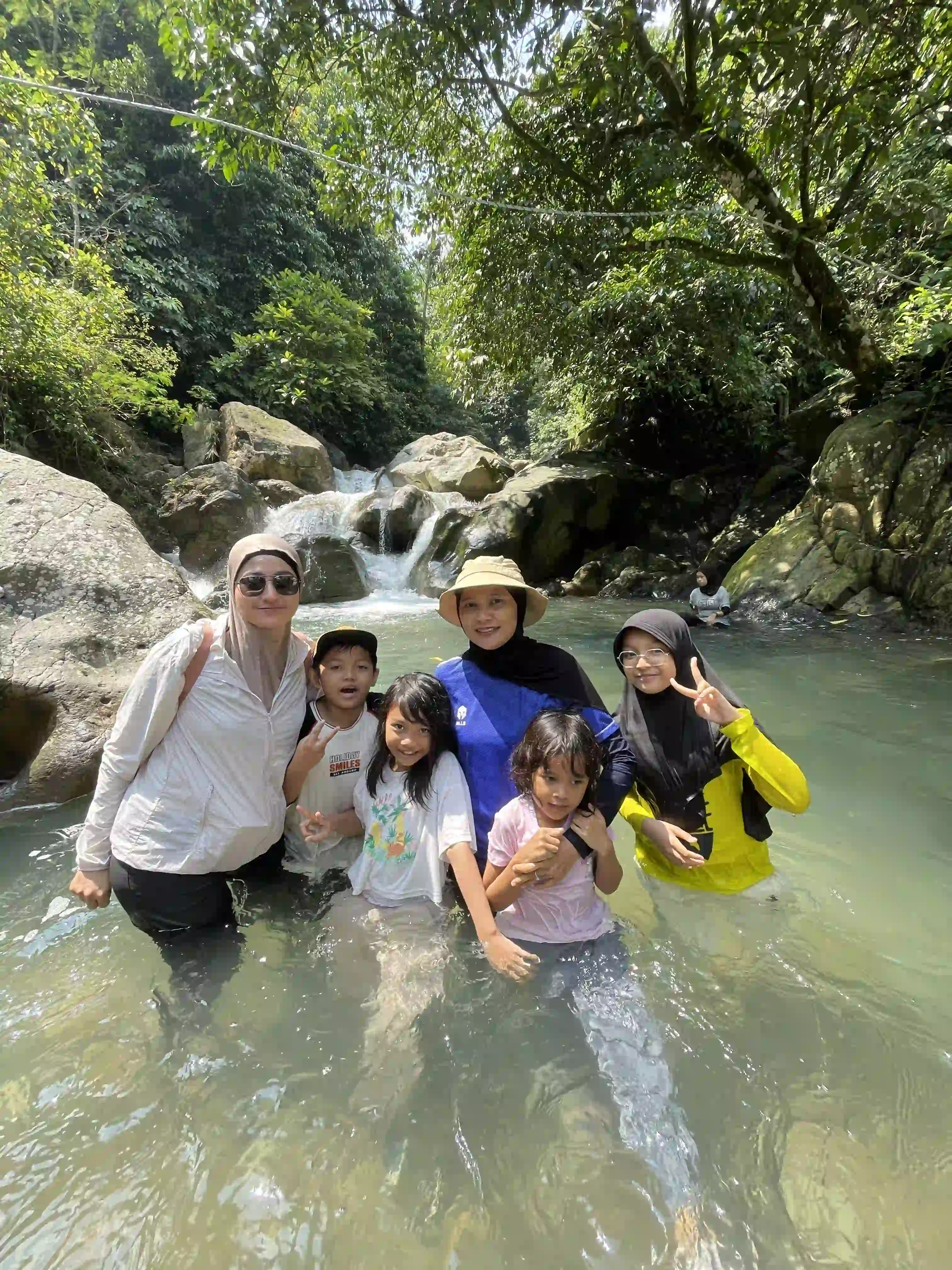 Curug Leuwi Hejo — Leuwi Liek — Leuwi Cepet — Leuwi Benjol